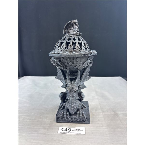 Gothic Dragon Incense/Candle Holder