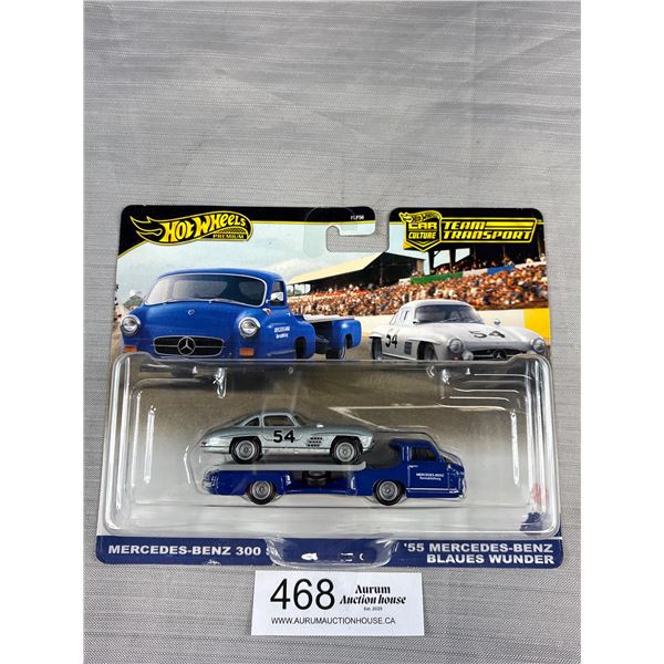 Hot Wheels Team Transport Mercedes Benz Sealed in Original Package