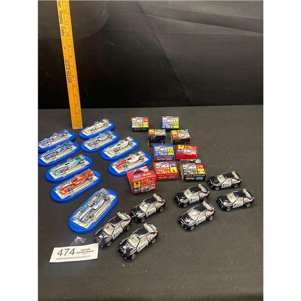 Lot of Formula 1 Diecast Cars in Original Packages + Others