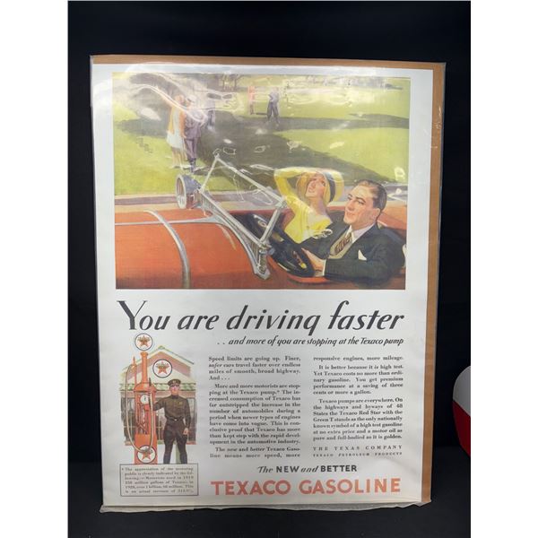 Collectible Texaco Lot of Advertisements Airplanes