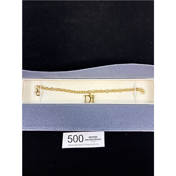 Genuine Gold Plate Christian Dior Bracelet