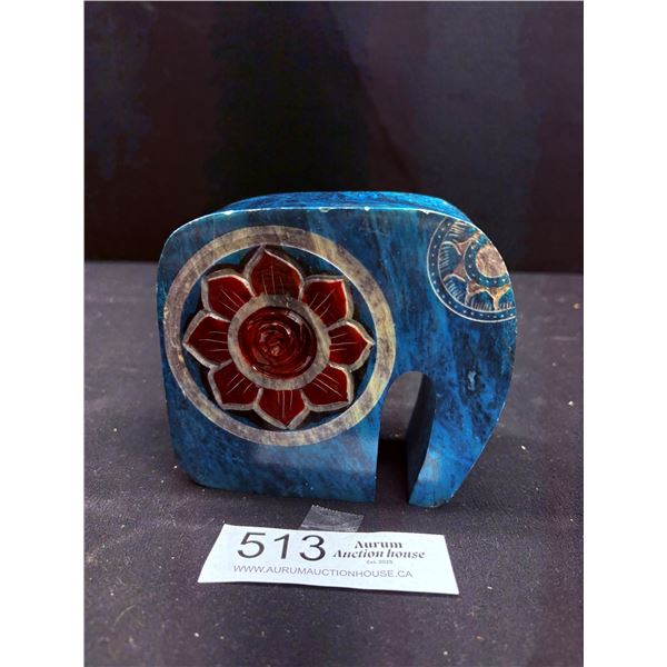 Marble Elephant Dyed