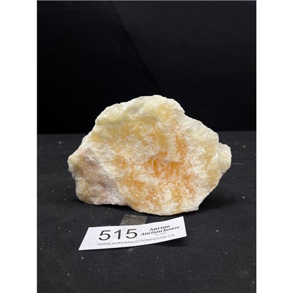 Orange and White Quality Crystal Rock