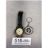 Image 1 : Quemex Quartz Watch + Compass, Watch Battery Required