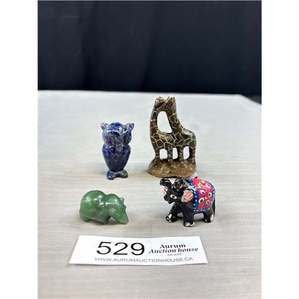 Carved Stones Ornaments As Found