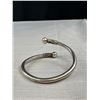 Image 2 : Vintage Silver Open Cuff Bangle