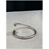 Image 3 : Vintage Silver Open Cuff Bangle