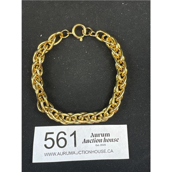 Heavy Link Bracelet Gold Colour