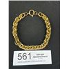 Image 1 : Heavy Link Bracelet Gold Colour