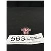 Image 1 : Silver w/ Pink Stones Ring