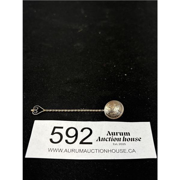 1919 Sterling Salt Spoon (Coin)