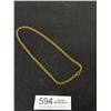 Image 3 : An Antique Gold Plated Necklace/Chain