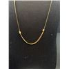Image 2 : An Unusual Gold Tone Necklace (Adjustable Length)