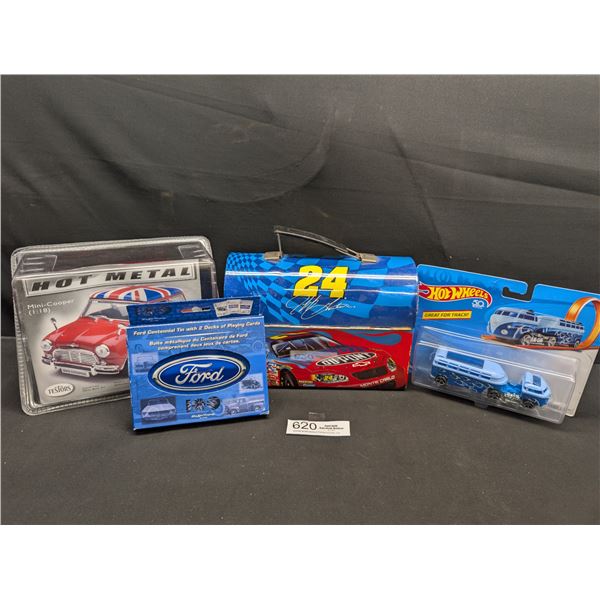 Collectible Lot of Diecast Cars, Lunchbox Etc