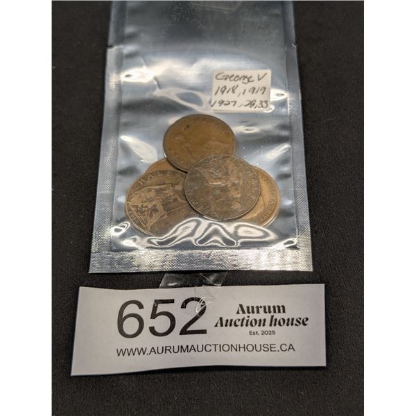 George V 1918,1919,1927,28,33