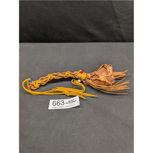 Native Cedar Rose Leather Wrapped