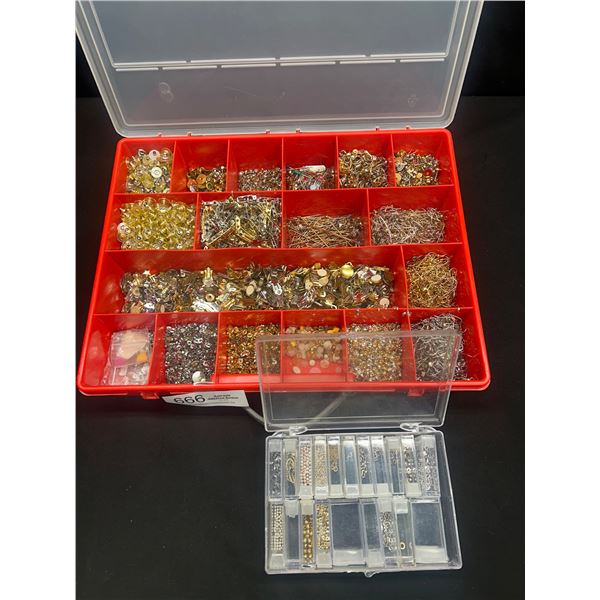 2x Boxes Jewelry Findings