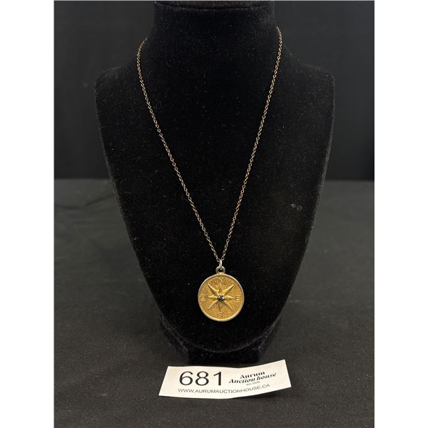 Vintage Gold Filled Chain w/ Pendant Necklace