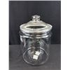 Image 2 : New Large Glass Lidded Jar with Two Thermos