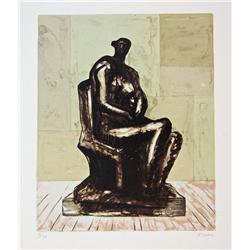 Seated Woman by Henry Moore