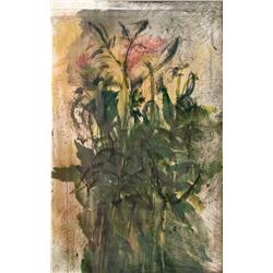 Lily Etching By Jim Dine