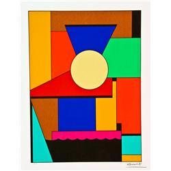Geometric Composition (from Bildarchitecteur) By Lajos Kassak
