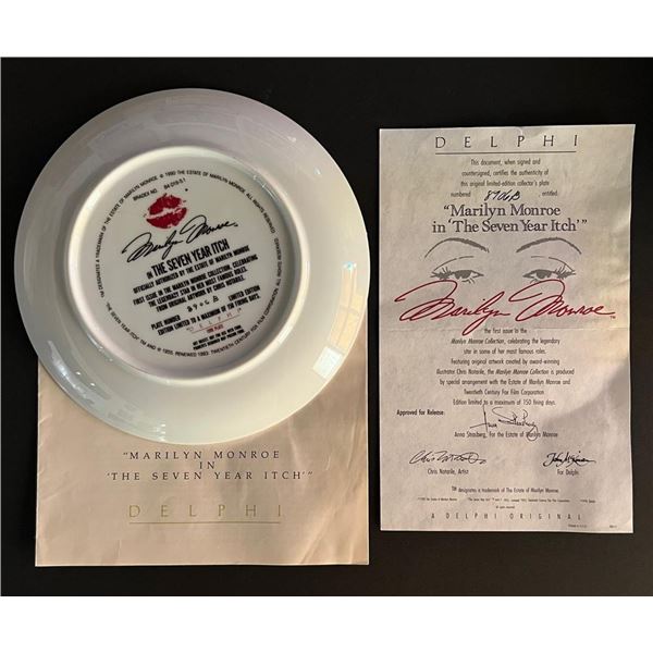 1990 Delphi limited edition Marilyn Monroe Collectable Dish