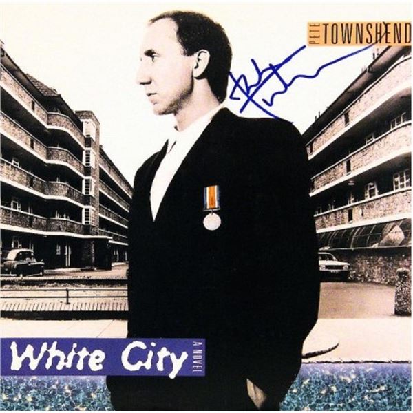The Who Pete Townshend signed "White City: A Novel" album