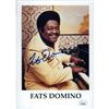 Image 1 : Musician Fats Domino signed photo. JSA Authenticated