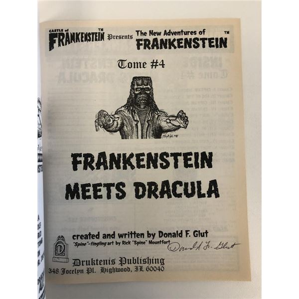 The New Adventures of Frankenstein Tome #4 Frankenstein Meets Dracula
