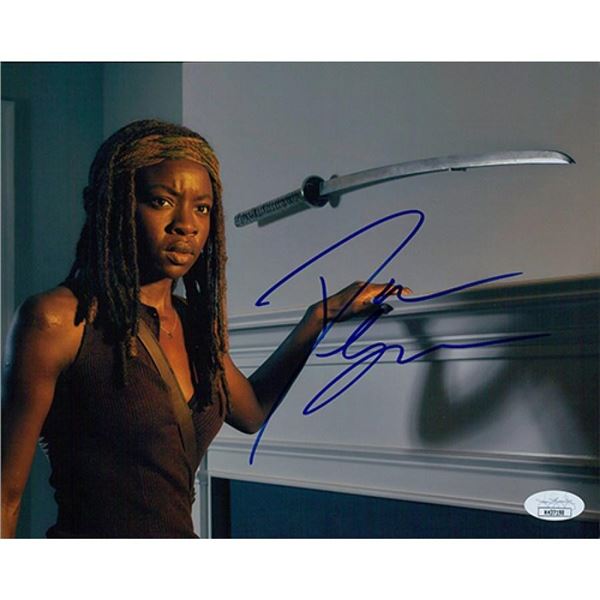 The Walking Dead Danai Gurira signed photo. JSA Authenticated