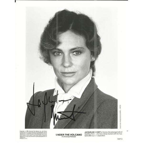 Under the Volcano Jacqueline Bisset Signed Movie Photo