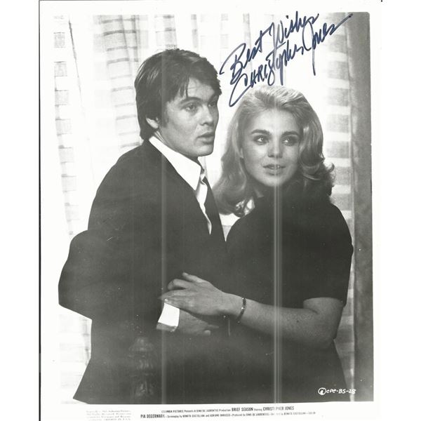 Brief Season Christopher Jones Signed Movie Photo