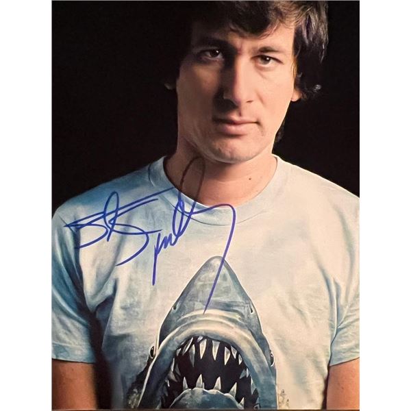 Jaws Steven Spielberg signed photo