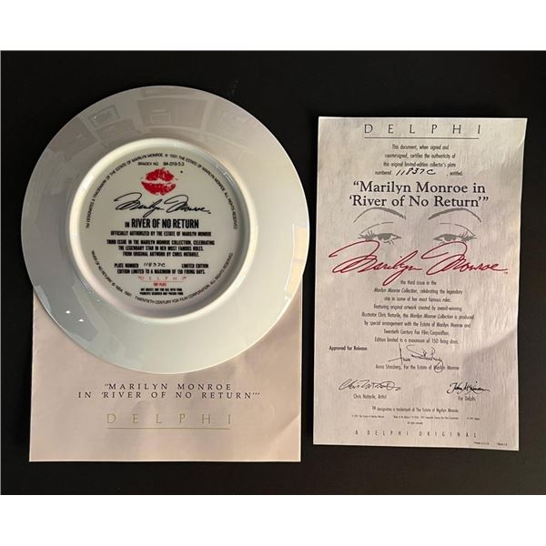 1990 Delphi limited edition Marilyn Monroe Collectable Dish