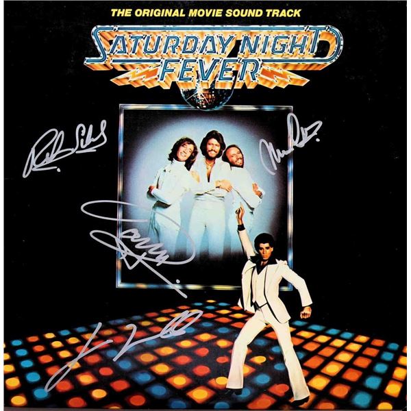 Bee Gees signed Saturday Night Fever album