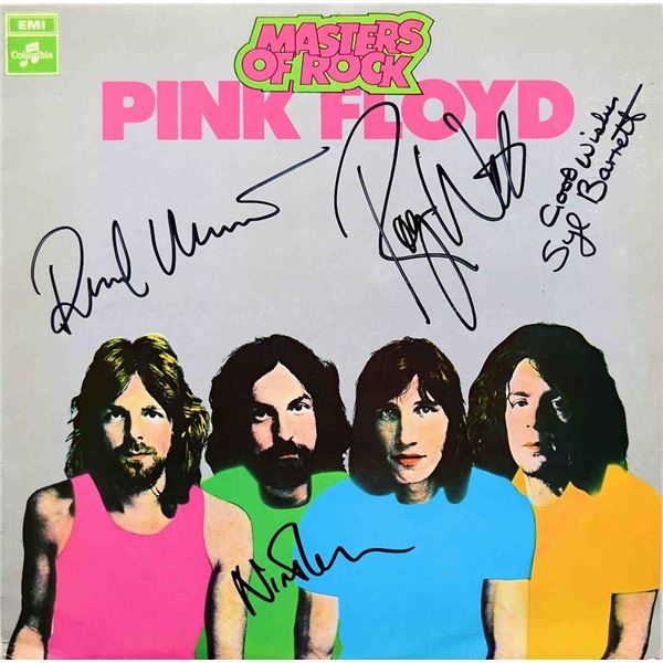Pink Floyd Masters Of Rock Signed Album