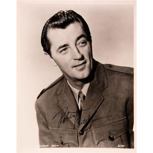 Cape Fear Robert Mitchum signed photo