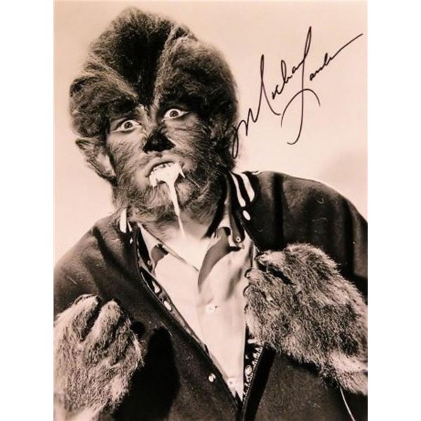 I Was A Teenage Werewolf Michael Landon signed portrait photo