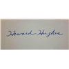 Image 1 : Howard Hughes signed slip