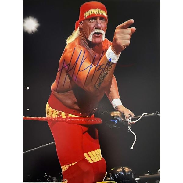 World Wrestling Federation Hulk Hogan signed photo