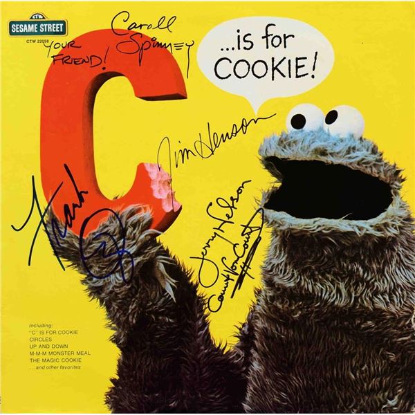 Sesame Street Cast Signed  Soundtrack