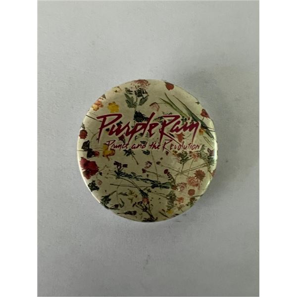 Purple Rain Prince and the Revolution Vintage Button Pin
