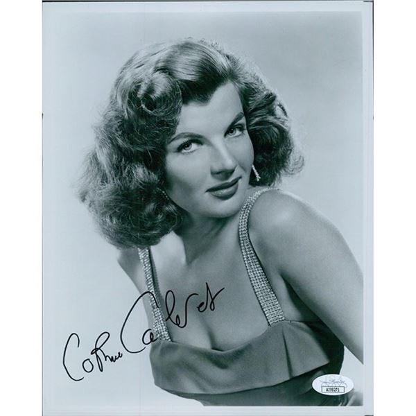 Sailor Beware Actress Corinne Calvet signed photo. JSA Authenticated