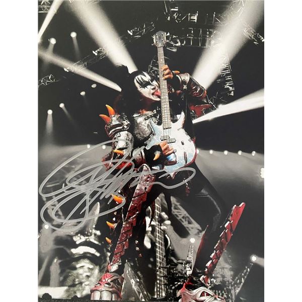 Kiss Gene Simmons signed photo