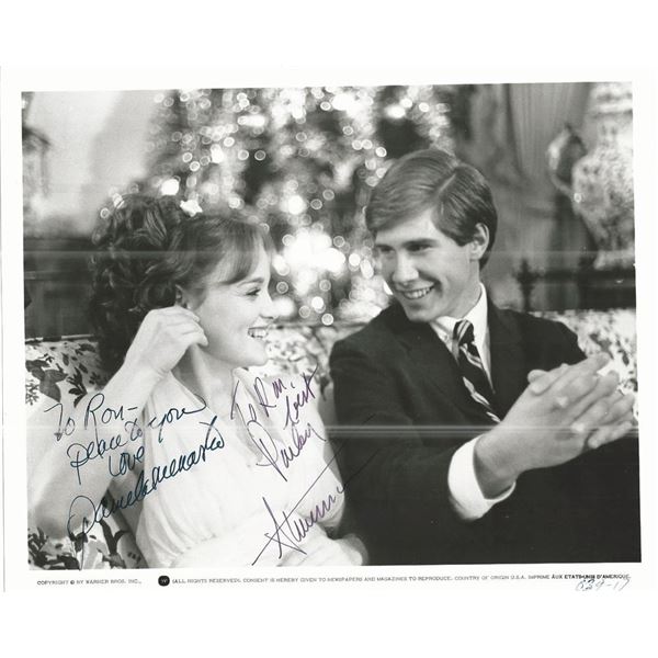 Our Time Pamela Sue Martin and Parker Stevenson Signed Movie Photo