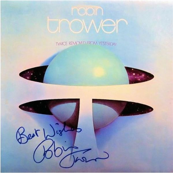 Robin Trower signed Twice Removed From Yesterday album