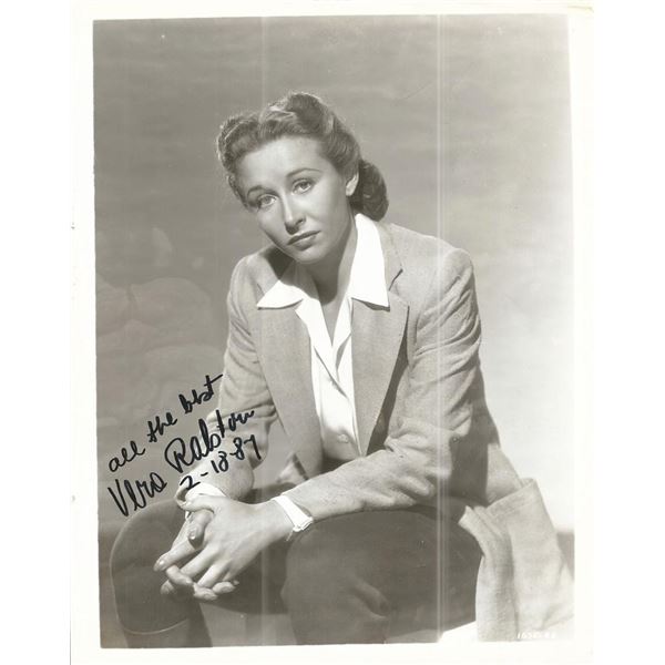 The Fighting Kentuckian Vera Ralston Signed Photo