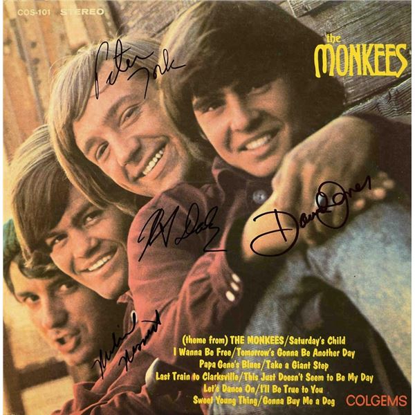 The Monkees signed debut album The Monkees.