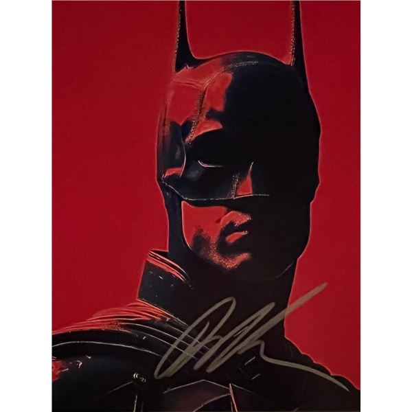The Batman Robert Pattinson signed photo